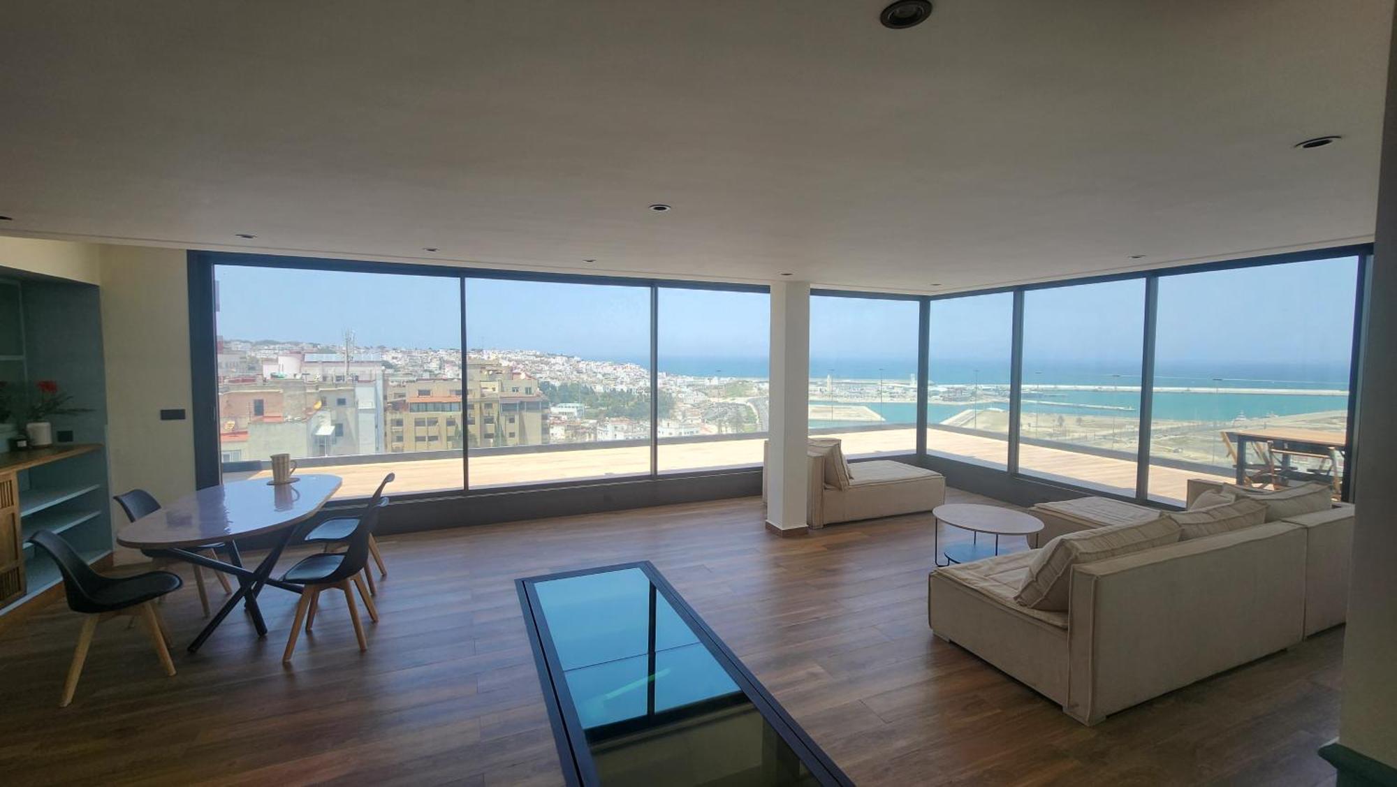 Magnifique Penthouse 160M2 Terrasse 90M2 Vue Mer Ταγγέρη Εξωτερικό φωτογραφία