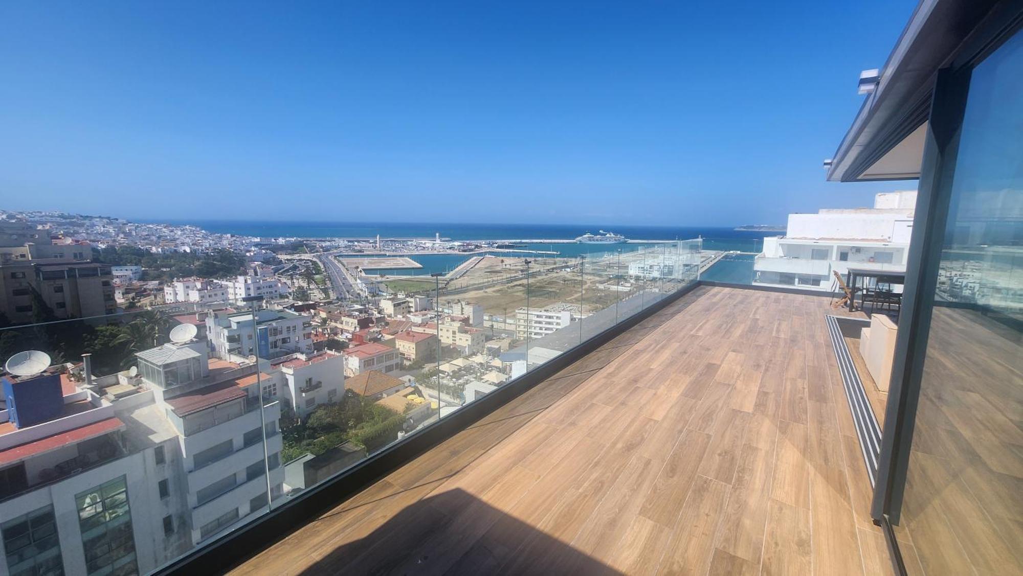 Magnifique Penthouse 160M2 Terrasse 90M2 Vue Mer Ταγγέρη Εξωτερικό φωτογραφία