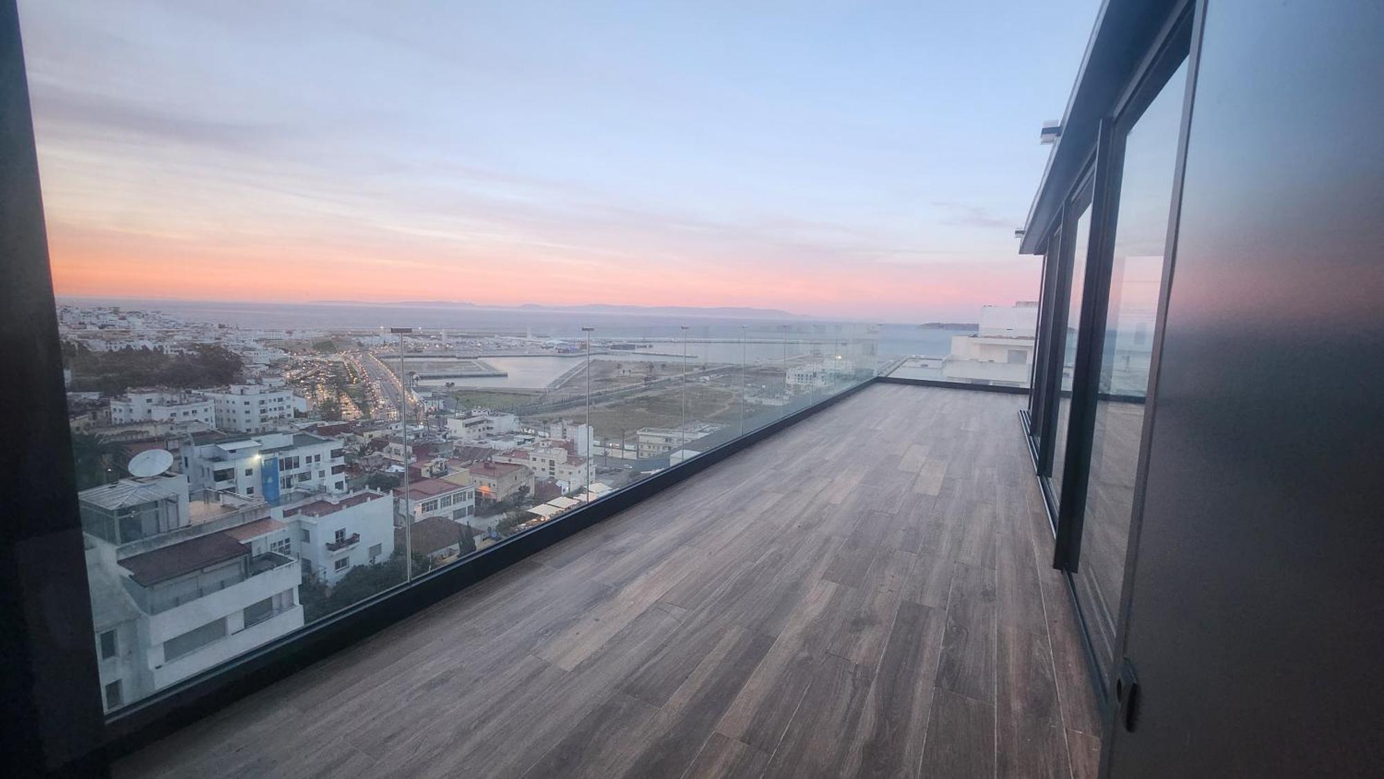 Magnifique Penthouse 160M2 Terrasse 90M2 Vue Mer Ταγγέρη Εξωτερικό φωτογραφία