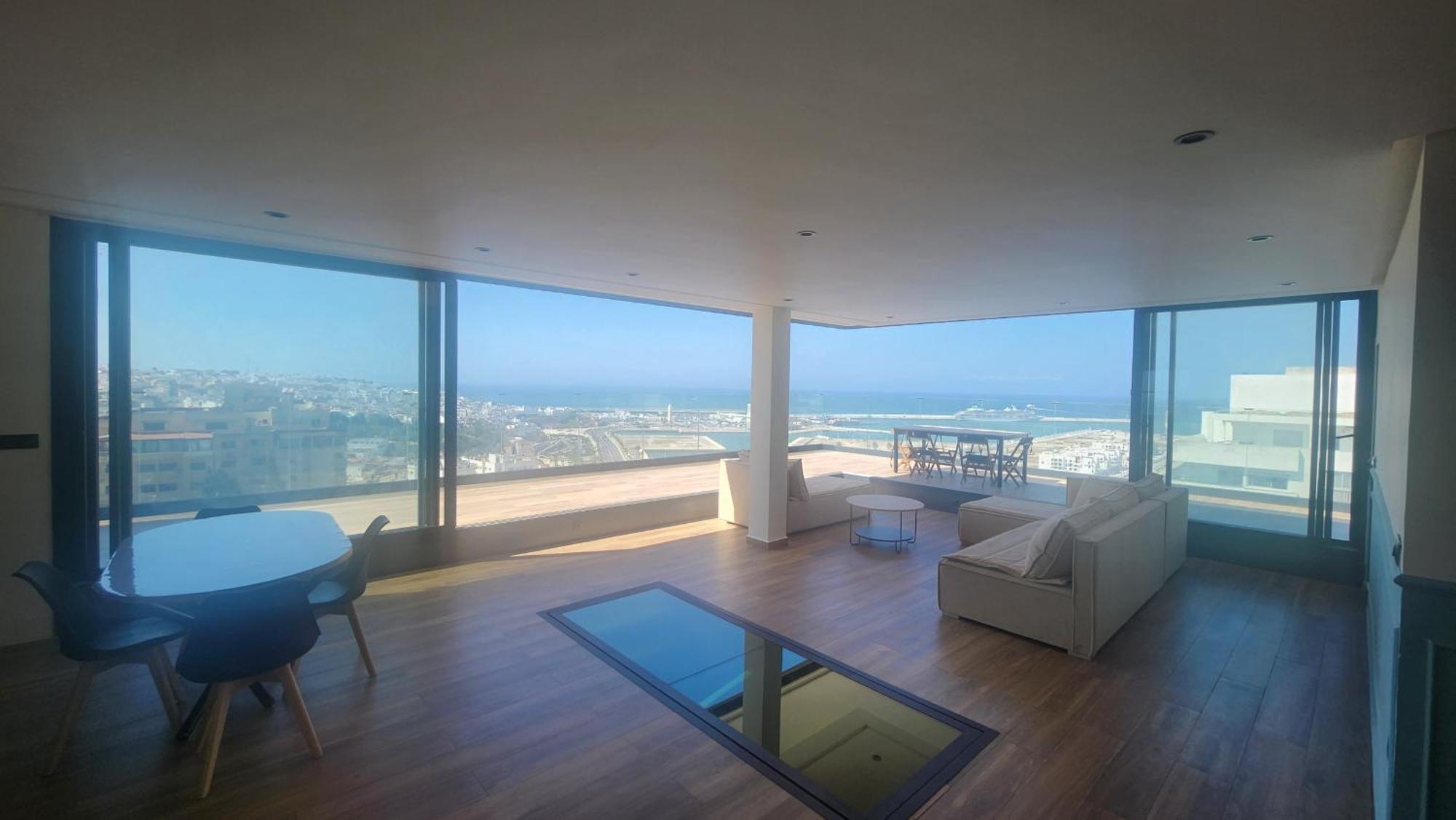 Magnifique Penthouse 160M2 Terrasse 90M2 Vue Mer Ταγγέρη Εξωτερικό φωτογραφία