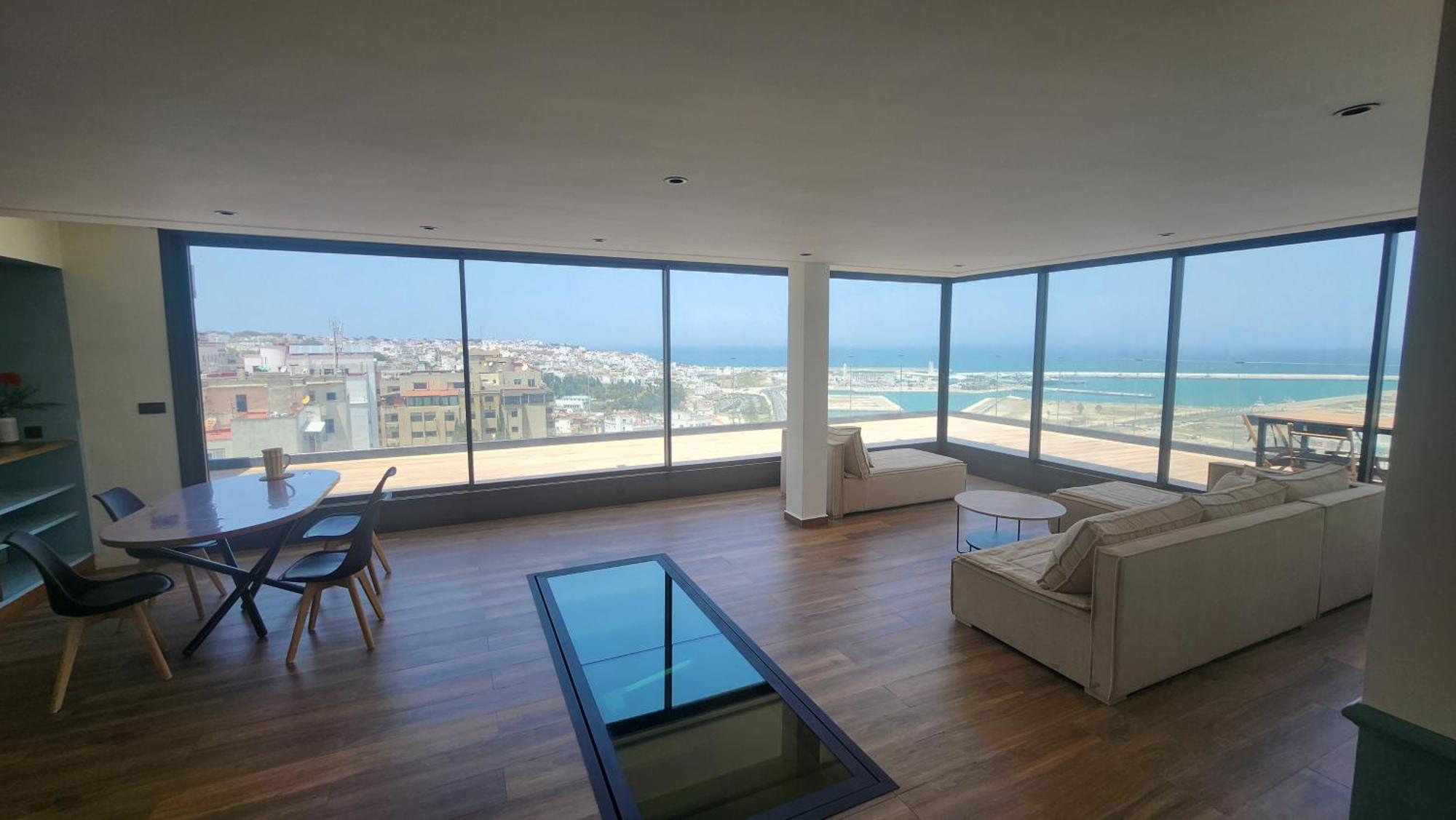Magnifique Penthouse 160M2 Terrasse 90M2 Vue Mer Ταγγέρη Εξωτερικό φωτογραφία