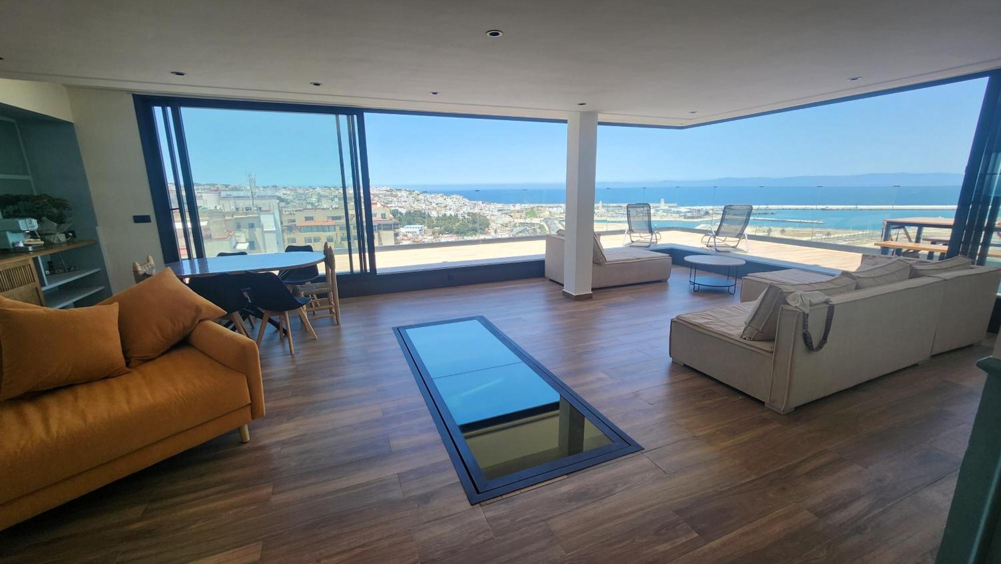 Magnifique Penthouse 160M2 Terrasse 90M2 Vue Mer Ταγγέρη Εξωτερικό φωτογραφία