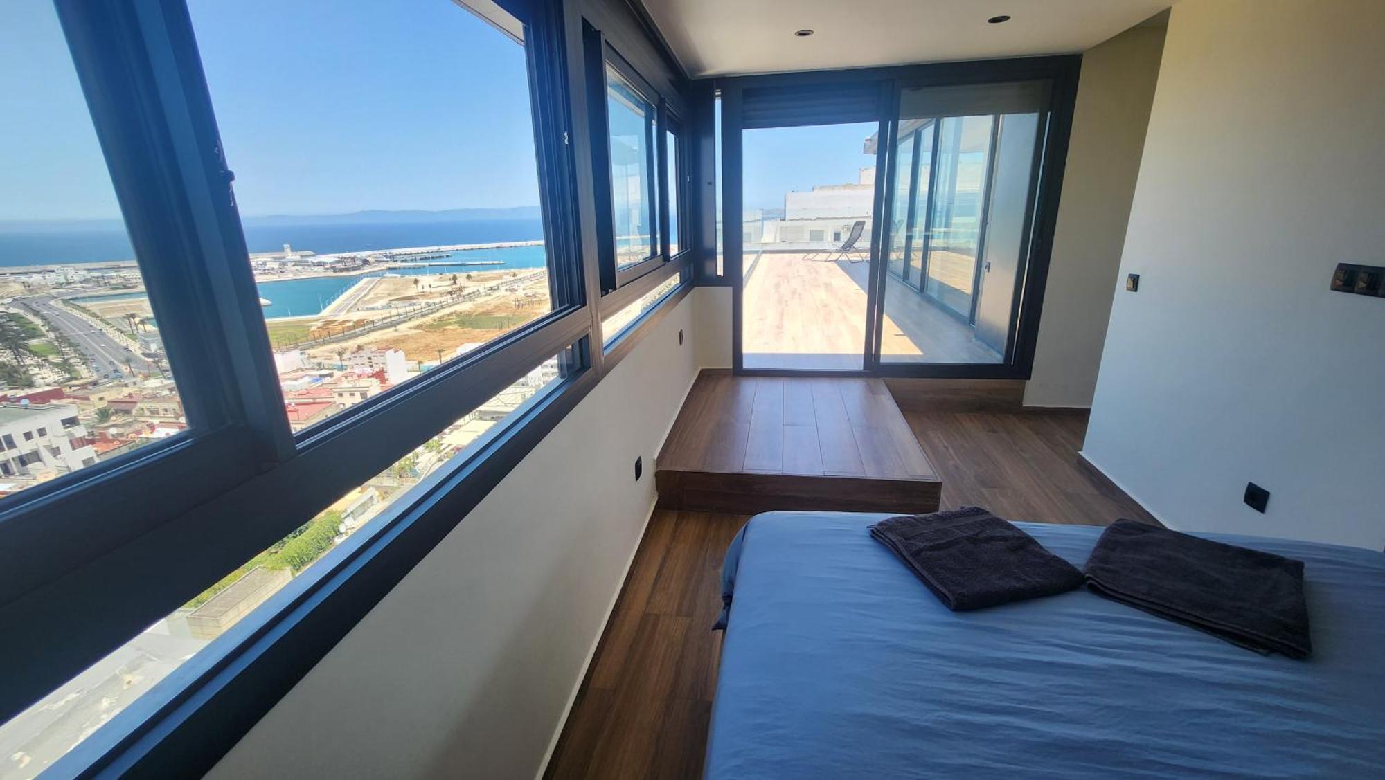 Magnifique Penthouse 160M2 Terrasse 90M2 Vue Mer Ταγγέρη Εξωτερικό φωτογραφία