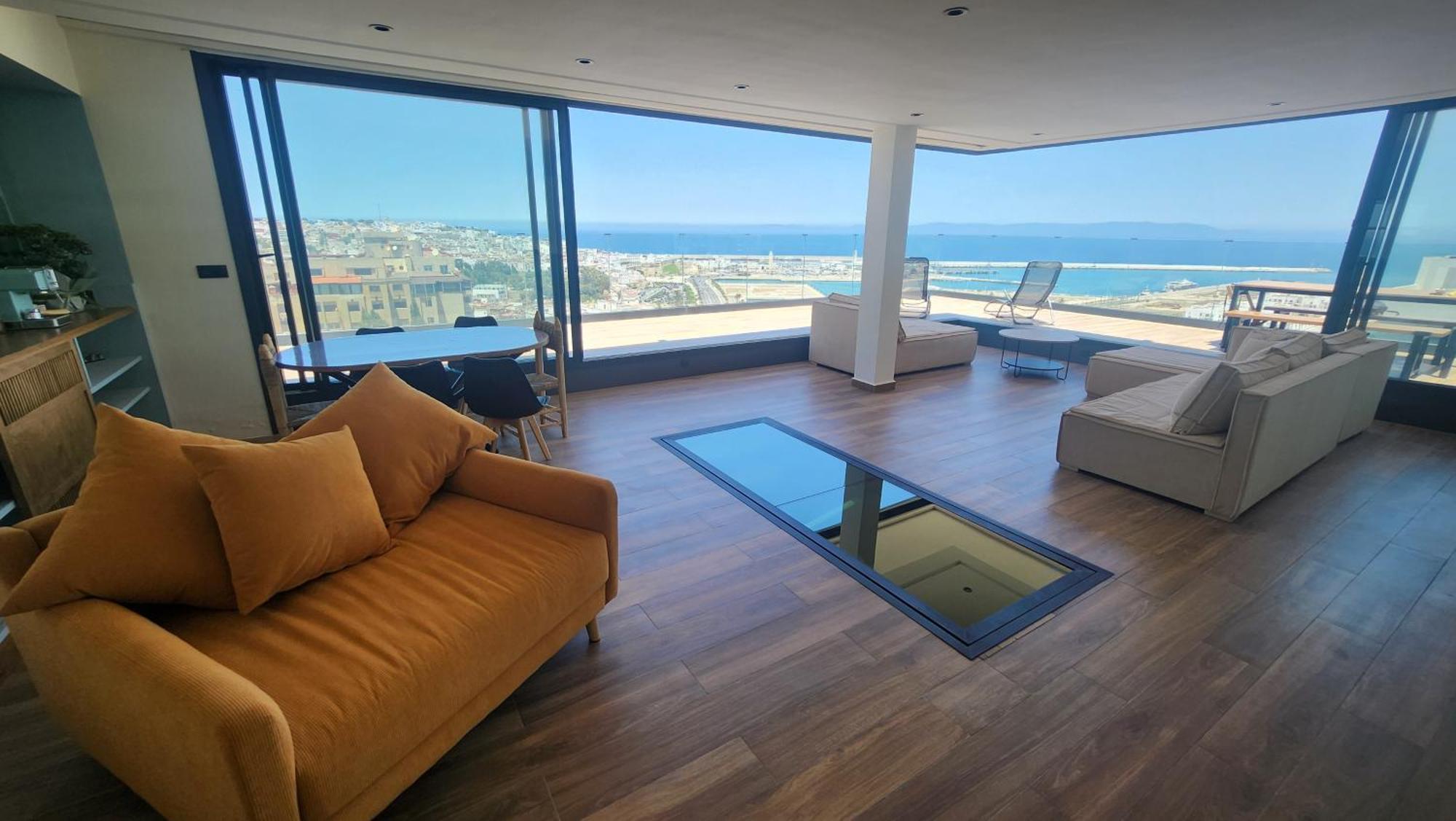 Magnifique Penthouse 160M2 Terrasse 90M2 Vue Mer Ταγγέρη Εξωτερικό φωτογραφία