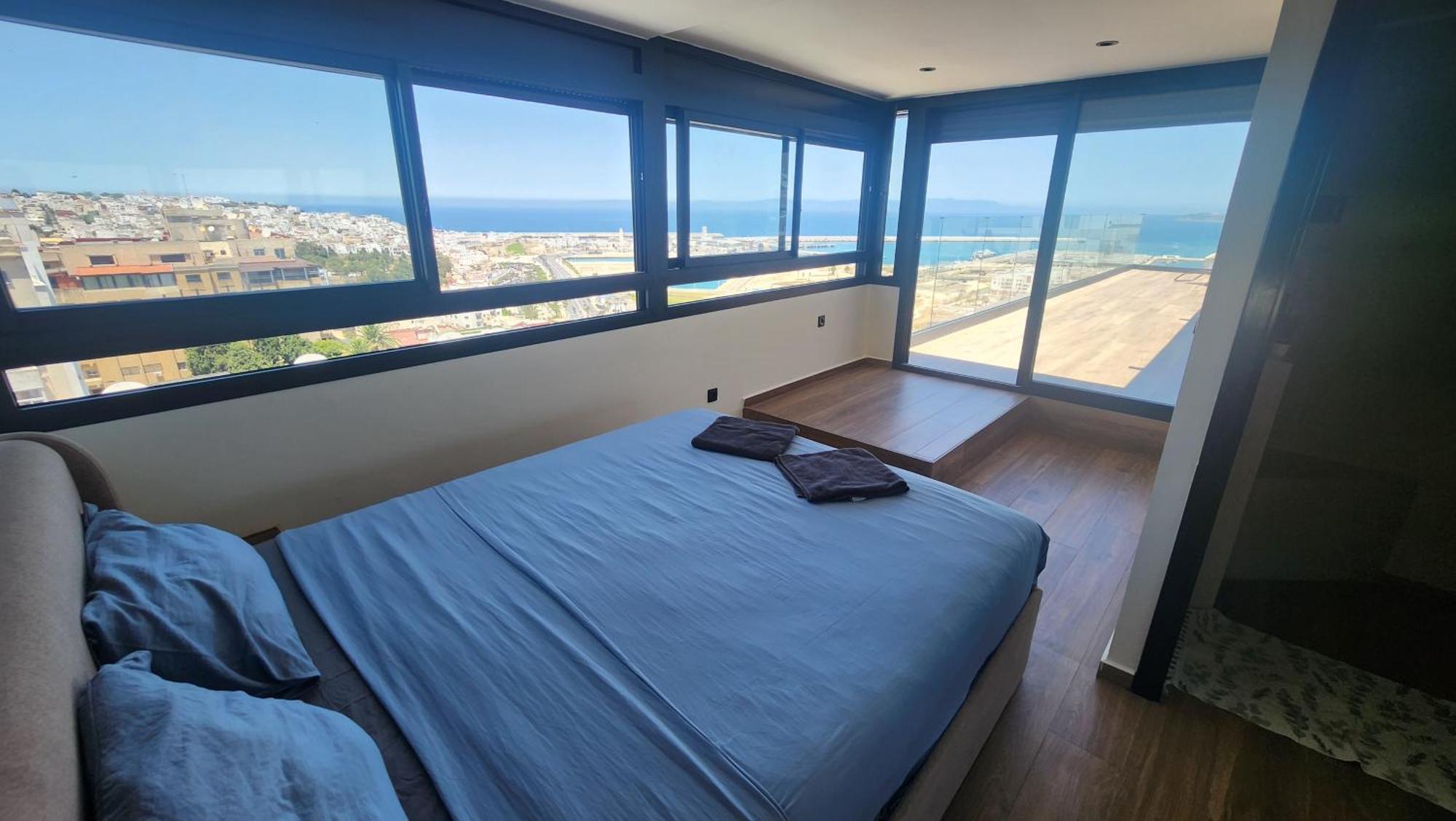 Magnifique Penthouse 160M2 Terrasse 90M2 Vue Mer Ταγγέρη Εξωτερικό φωτογραφία